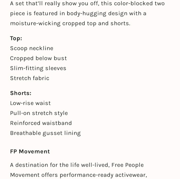 Nwt Free People Movement Six Pack Set - Picture 4 of 9